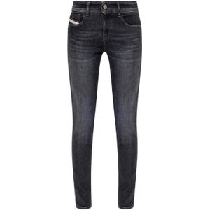Diesel, Jeans, Dames, Zwart, W27 L30, Katoen, Skinny jeans