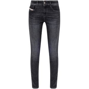 Diesel, Skinny jeans Zwart, Dames, Maat:W28 L30