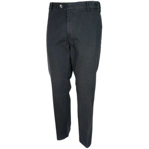 Meyer, Broeken, Heren, Grijs, W31, Broek mod. Oslo Cotton Twill Chino 2-3533 / 18