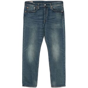 Levi's, Denim Tapered Leg Jeans Blauw, Heren, Maat:W36