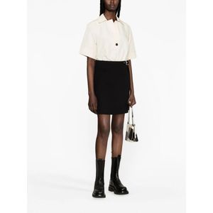 Jil Sander, Rokken, Dames, Zwart, M, Short Skirts