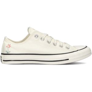 Converse, Schoenen, Dames, Wit, 36 1/2 EU, Witte Canvas Lage Sneakers