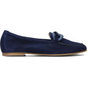 Stefano Lauran, Schoenen, Dames, Blauw, 37 EU, Suède, Blauwe Suède Instappers