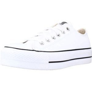 Converse, Schoenen, Dames, Wit, 37 EU, Witte Clean Lift Sneakers