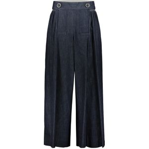 Maison Margiela, Stijlvolle Wijde Broek in Licht Denim Blauw, Dames, Maat:S