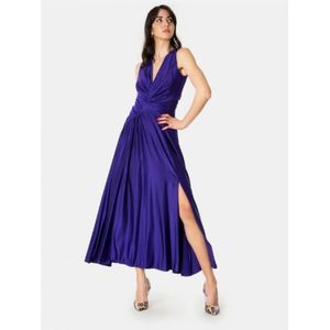 Max Mara Studio, Kleedjes, Dames, Blauw, M, Maxi Kleedjes