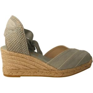 Gaimo, Schoenen, Dames, Groen, 38 EU, Jute, Mint Espadrille 5 Touwen Vrouwen