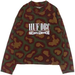 Huf, Sweatshirt Groen, Dames, Maat:XS