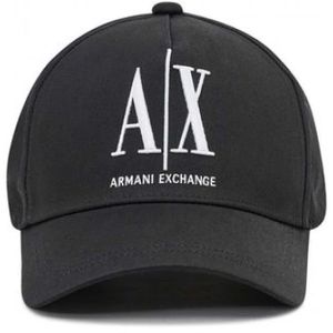 Armani Exchange, Accessoires, Heren, Zwart, ONE Size, Hoed