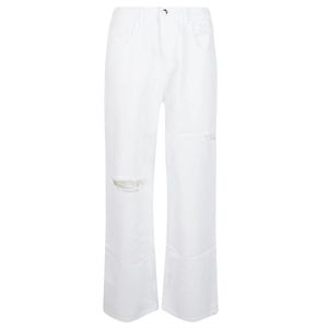 Hinnominate, Bi 01 Bianco Jeans Wit, Dames, Maat:W26