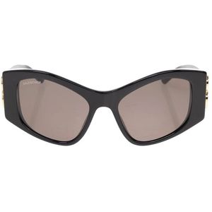 Balenciaga, Accessoires, Dames, Zwart, ONE Size, ‘Dynasty XL D-Frame’ zonnebril