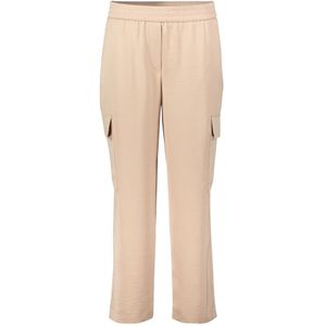 Betty & Co, Broeken, Dames, Beige, 3Xl, Casual broek met opgestikte zakken