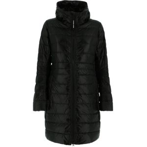 Canada Goose, Mantels, Dames, Zwart, M, Nylon, Zwarte Winterjassen