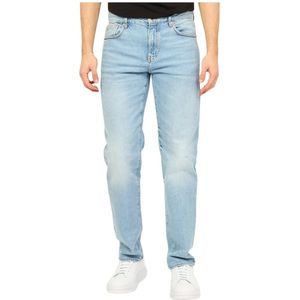 Armani Exchange, Jeans, Heren, Blauw, W33, Katoen, Jeans