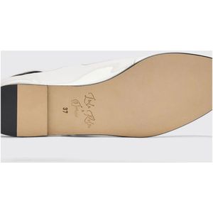 Scarosso, Schoenen, Dames, Wit, 36 EU, Leer, Linda II Ballet Flats