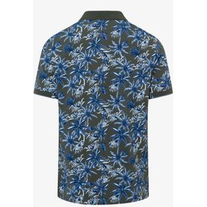 Brax, Tops, Heren, Veelkleurig, L, Bloemenprint Polo Shirt