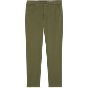 Marc O'Polo, Chino - model Osby jogger tapered Groen, Heren, Maat:W33 L32