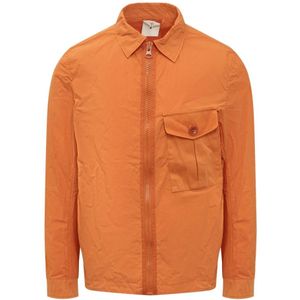 Ten C, Overhemd Oranje, Heren, Maat:XL