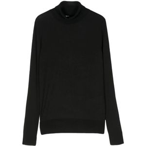 Calvin Klein, Truien, Dames, Zwart, M, Zwarte Sweatshirts voor Vrouwen