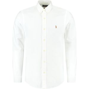 Ralph Lauren, Blouses & Shirts, Heren, Wit, S, Klassiek Herenoverhemd