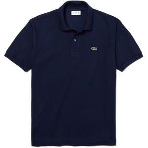 Lacoste, Tops, Heren, Blauw, L, Katoen, Classic Fit L.12.12 Polo Shirt Navy Blue