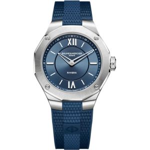 Baume et Mercier, Horloges Blauw, Dames, Maat:ONE Size