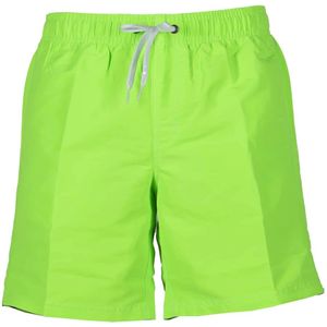 Sundek, Sundek Boardshort Boxer Groen, Heren, Maat:S