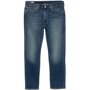 Levi's, Jeans, Heren, Blauw, W29, Denim, Slim Fit Navy Blue Denim Jeans