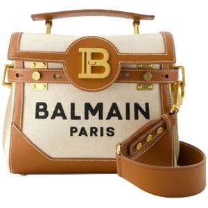 Balmain, Tassen, Dames, Veelkleurig, ONE Size, Canvas crossbody-bags