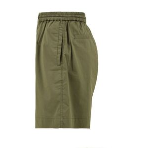 Aspesi, Korte broeken, Heren, Groen, XL, Militaire Stijl Shorts Groen