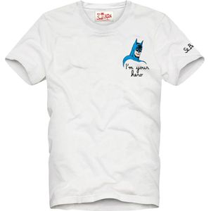 MC2 Saint Barth, Tops, Heren, Wit, S, Witte T-shirts en Polos