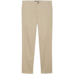 Marc O'Polo, Broeken Beige, Heren, Maat:W36 L34