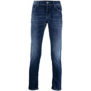 Dondup, Jeans, Heren, Blauw, W31, 800 Slim-Fit Jeans