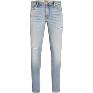 Jack & Jones, Jeans, Heren, Blauw, W34 L32, Denim, Slim Fit Skinny Denim Jeans