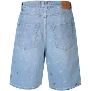 Axel Arigato, Korte broeken, Heren, Blauw, W29, Katoen, Shorts