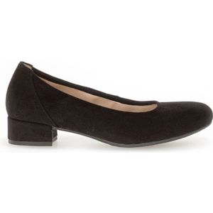 Gabor, Schoenen, Dames, Zwart, 37 EU, Klassieke Elegante Zwarte Textiel Pumps