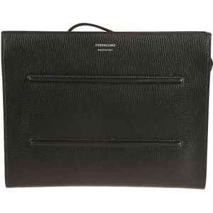 Salvatore Ferragamo, Handbags Zwart, Heren, Maat:ONE Size