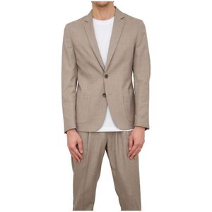 Antony Morato, Blazers Beige, Heren, Maat:M