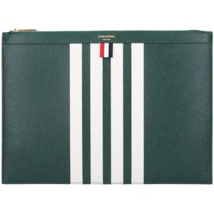 Thom Browne, Accessoires, Heren, Groen, ONE Size, Wallets Cardholders