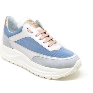 Candice Cooper, Schoenen, Dames, Blauw, 40 EU, Leer, Laced Schoenen