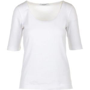 Gran Sasso, Tops, Dames, Wit, S, Witte Sweaters Collectie