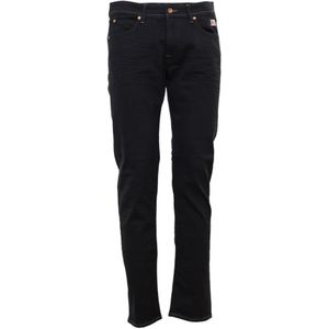 Roy Roger's, Jeans, Heren, Zwart, W32, Katoen, Zwarte Slim Fit Jeans 517 Superior
