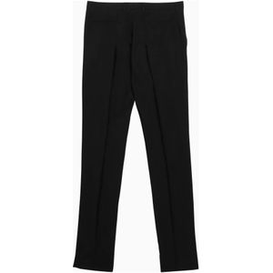 Saint Laurent, Broeken, Heren, Zwart, L, Slim Fit Broek