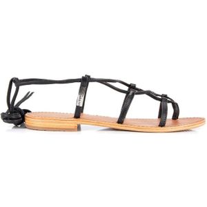 Les Tropeziennes, Zwarte Sandalen Hellen Model Ss 24 Zwart, Dames, Maat:41 EU