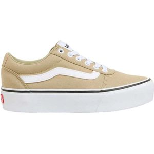 Vans, Schoenen, Dames, Beige, 38 EU, Ward Platform Sneakers