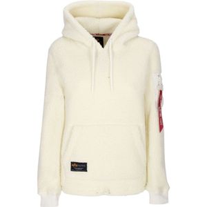 Alpha Industries, Hoodies Wit, Dames, Maat:M