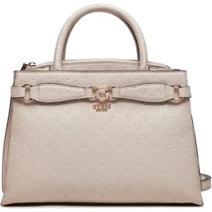 Guess, Tassen, Dames, Beige, ONE Size, Leer, Arlena Handtas - Beige PU Leer