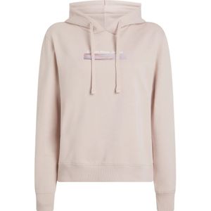 Calvin Klein, Sweatshirts & Hoodies, Dames, Roze, L, Katoen, Roze Sweaters Sepia Rose Print Lange Mouwen
