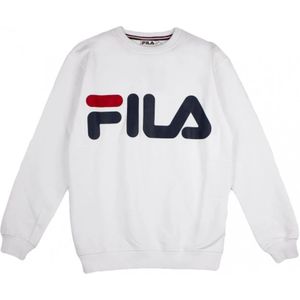 Fila, Sweatshirts & Hoodies, Heren, Wit, L, Klassiek logo choke sweatshirt