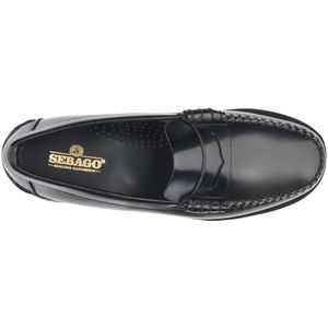 Sebago, Schoenen, Heren, Zwart, 45 EU, Klassieke heren mocassin, antislip rubberen zool